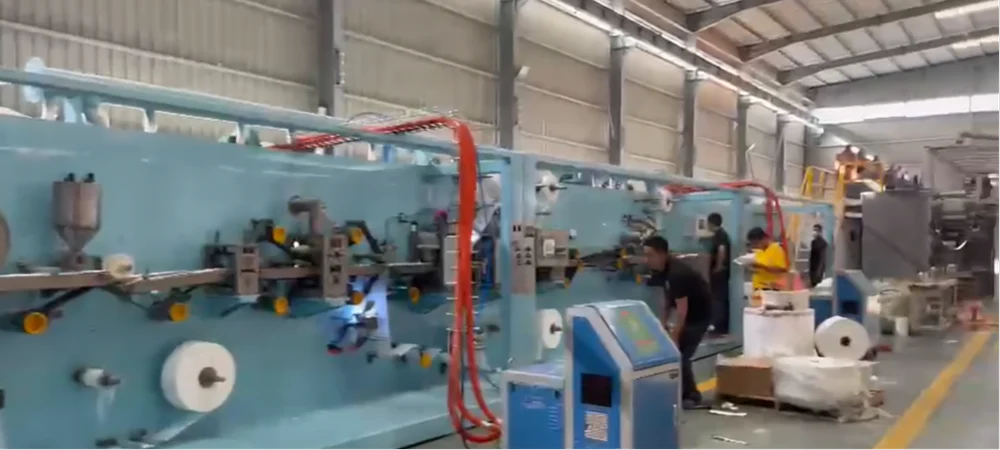 Used Sanitary Napkin Making Machine